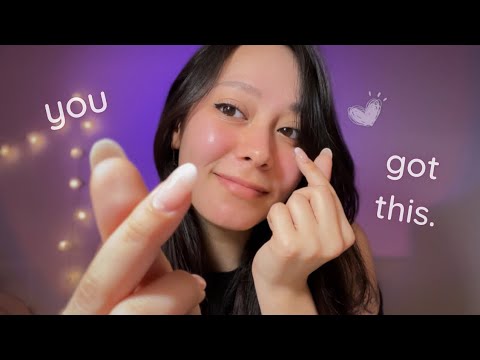 ASMR back to school positive affirmations 💜 you will be okay!!