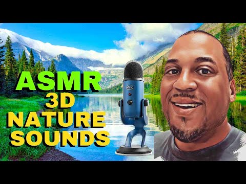 ASMR 3D Sound Park Swings Nature Sounds Birds and Bee's sound | 360 Degree Binaural USE HEADPHONES