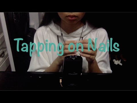 [ASMR] Tapping on Nails + Applying Nail Polish