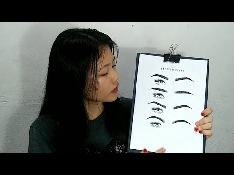 [ASMR] Trimming and Shapping your Eyebrows 👀