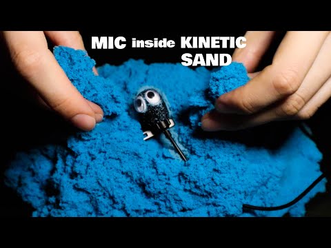 Kinetic Sand ASMR But the Microphone Is Inside It