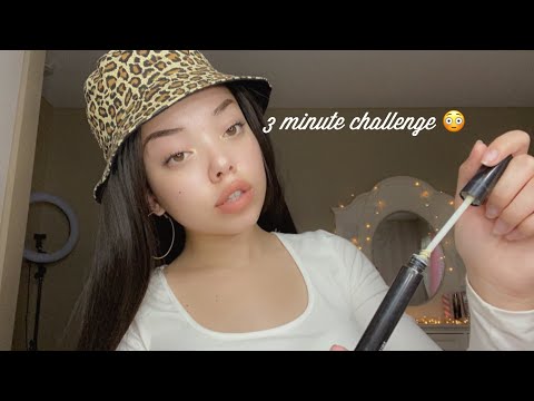 ASMR// DOING AS MANY TRIGGERS I CAN IN 3 MINUTES ♡
