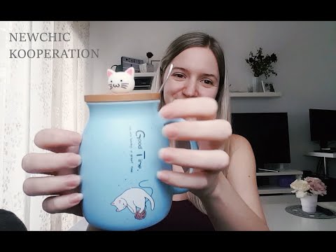 ASMR tingly unboxing - Newchic Kooperation / with whispering - DEUTSCH