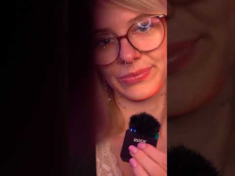 ASMR {trying new mics!} Super Up-Close Sounds and Whispers #asmr #shorts