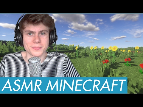 ASMR - Let's Play MINECRAFT again! - Gaming with Male Whispering