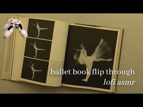 asmr ballet book flip through (whispered, page turning, lofi)