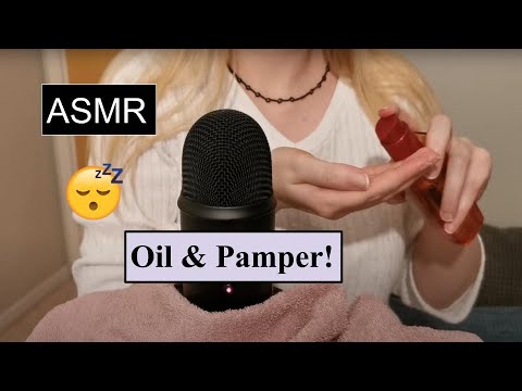 ASMR Relaxing Oil & Pamper Day *Taking care of You*