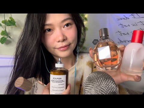 ASMR My Perfume Collection!🤍