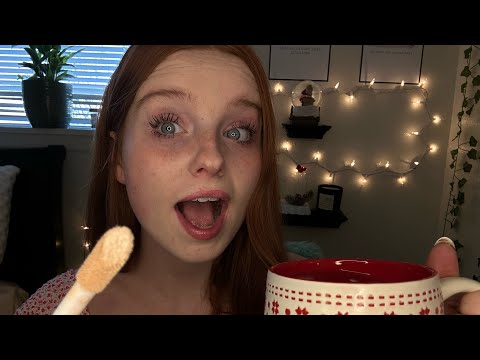 ASMR Crazy Girl Helps You Get Ready For A Christmas Party 🎄