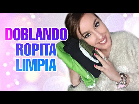 Asmr Random DOBLANDO ROPITA LIMPIA Show&tell