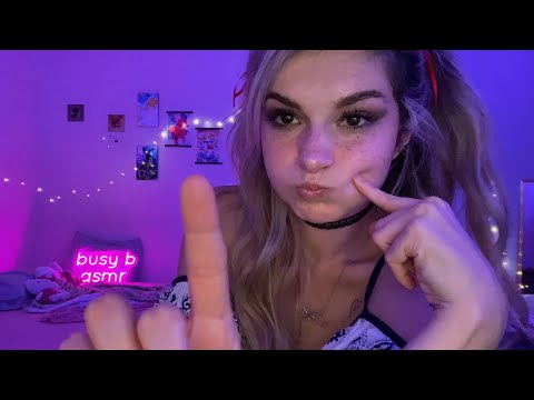 [ASMR] Soft Taps On Your Face For Sleep // Whispering