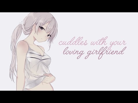 [ASMR] Sleepy Cuddles With Your Loving Girlfriend [Affection, Positive Affirmations & Hair Play]