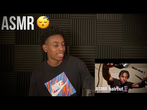[ASMR] Reacting to my most viewed barbershop role-play