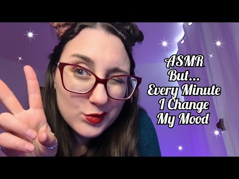 Changing My Mood Every Minute - Fast and Aggressive ASMR 💎