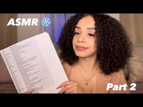 ASMR Your Names + Favorite ASMR Triggers (Part 2)~ FINGER SNAPPING, PLUCKING, MOUTH SOUNDS, VISUALS