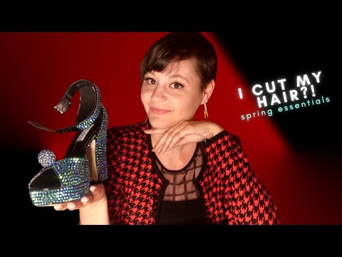 ASMR Storytime: The Crazy Reason I Cut All My Hair Off! Spring Essentials Show & Tell | Fashionkicks