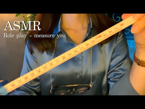 ASMR 測定ロールプレイ／学者が、あなた(未確認生命体)を測る measuring📝📐