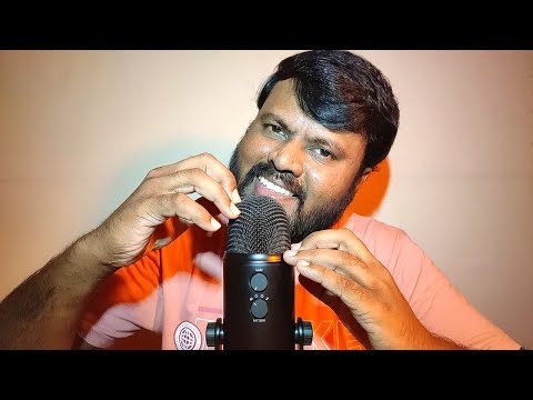ASMR no cover mic scratching