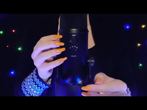ASMR - Slow Scratching on the Base of the Microphone [No Talking]
