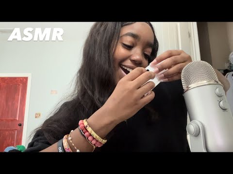 ASMR tapping/scratching with nails