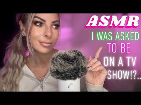 ASMR VERY Clicky Sounding Whisper Ramble | I Was Asked To Be On A TV Show?! …