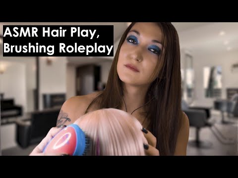 ASMR - Hair Play, Hair Brushing, Scalp Massage - Personal Attention