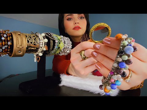 Jewelry Store Roleplay ASMR 💍 Soft Spoken • Examining Bracelets • Typing & Brief Measuring 💤
