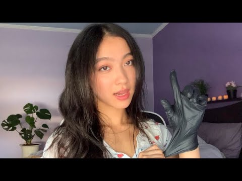 ASMR Inspecting Random Objects 🧐 (Glove Sounds, Tapping, Inaudible Whispering)