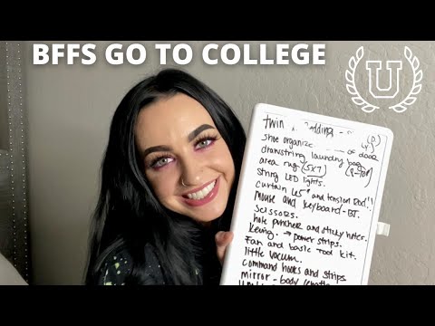 [ASMR] We're Roomies! Planning Our College Dorm Checklist RP
