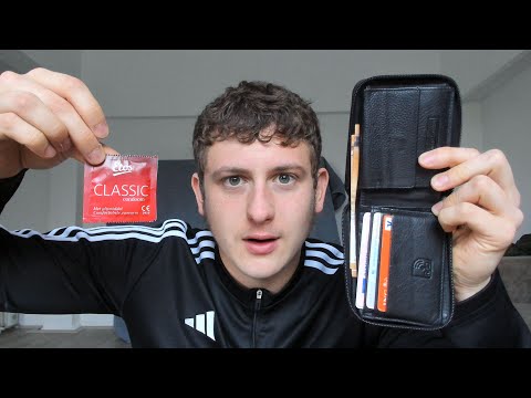 ASMR What's In My Wallet?