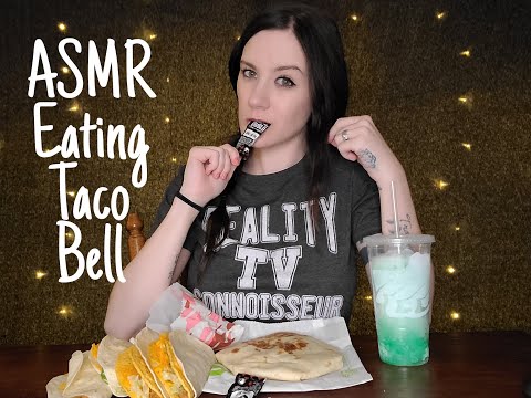 ASMR Tingly Taco Bell Mukbang feat. Moth