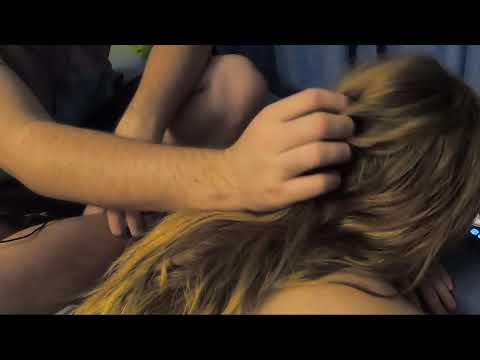 ASMR Boyfriend Massages Damp To Dry Hair ~ FC (ASMR)
