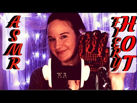 🔥ASMR🔥Fiery Experiment Ear Cupping Oven Mits🔥Crinkles, Sticky, and Whispers