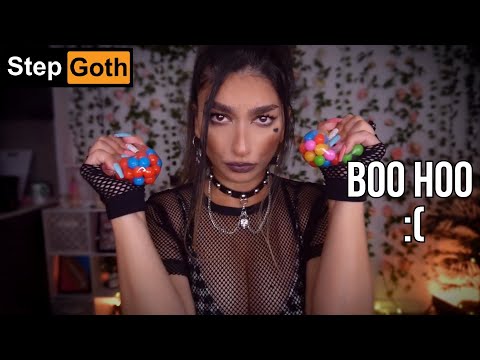 ASMR | Goth Step Sis Crushes You🖤 (Negative Affirmations, Follow My Instructions)