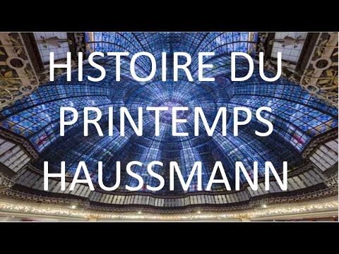 {ASMR} Histoire du magasin Printemps Haussmann