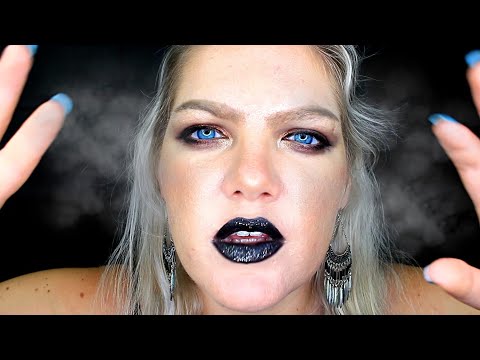 ASMR Witch crafts a Protection Spell on you, Halloween 2020 roleplay, soft spoken, echo, ambience