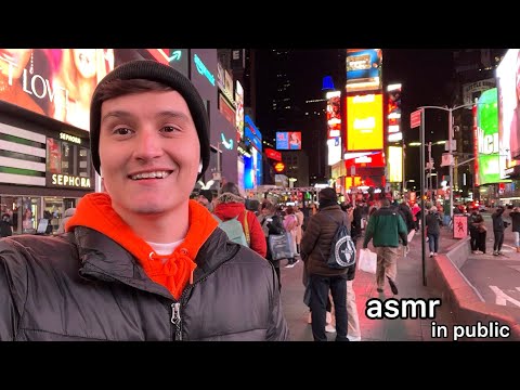 ASMR In Public - New York City 🗽💤