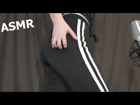 ASMR scratching leggings intense sounds NO TALKING