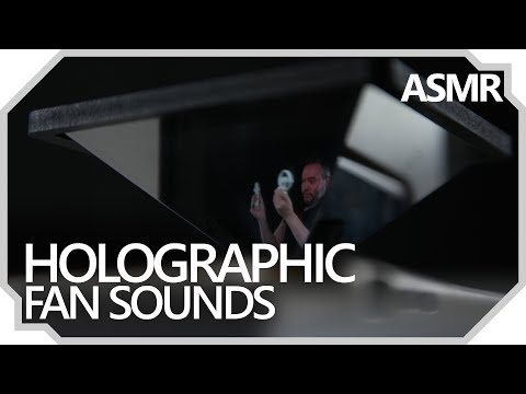 First Holographic ASMR! - Electric Fans (4K, HOLHO)