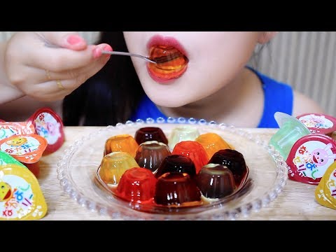 ASMR Nakayoshi Japanese Jelly (SOFT EATING SOUNDS) No talking | LINH ASMR