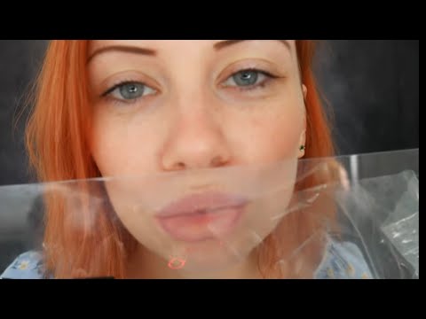 ASMR - Plastic Kisses to Melt you, with Textures