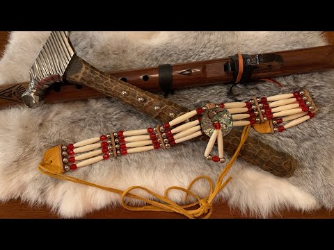 ASMR Native American Items/ Tamahawk for the Warrior 💥 Special Tapping Towards the End 💫