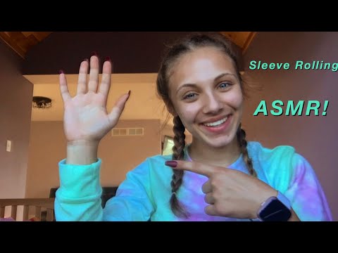ASMR || Sleeve Rolling!
