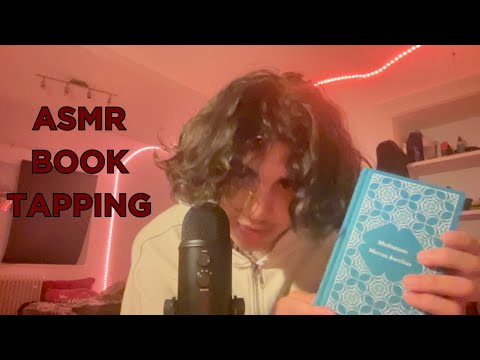 ASMR Book Tapping, Whispering and Hand Sounds