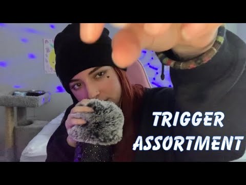 ASMR | Super Tingly Trigger Assortment for Sleep (Mouth Sounds, Hand Sounds, Tapping, etc) ♡