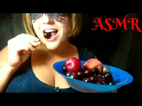 ASMR Eating Summer Fruits 🍒 АСМР Летние фрукты 🍒 Звуки рта 💋