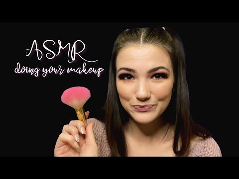 ASMR Doing Your Makeup to go Nowhere 💋 Semi-Inaudible Roleplay