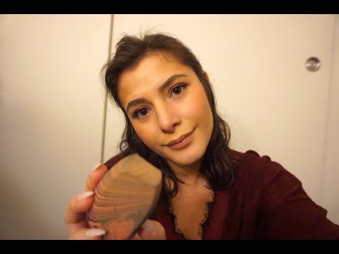 Old School ASMR Makeup Roleplay (Camera Tapping, Touching + Brushing)