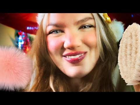 ASMR Pampering You at the Cozy Fort | Hair Play, Massage, Body and Ear Brushing, Personal Attention