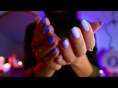 ASMR EXTREMELY SLOW Hand Movements for Sleep | No Talking & Rain Sounds